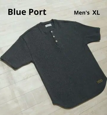 Blue Port 헨리넥 티셔츠 XL 블랙
