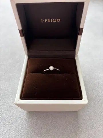 I-PRIMO 반지 0.252ct 다이아몬드