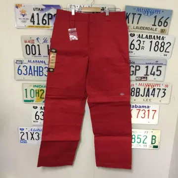 미사용 새상품 Dickies 디키즈 더블니 34 x 32 워크 와이드