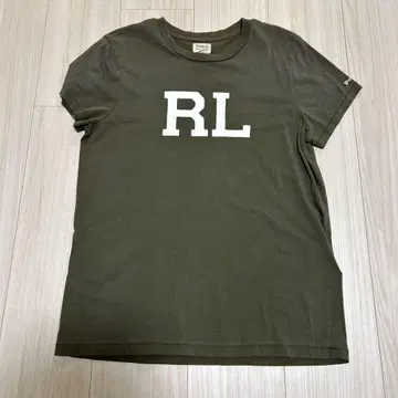 폴로 랄프 로렌 RL 로고 티셔츠 S 사이즈 올리브