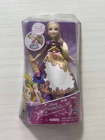 해외판 디즈니 프린세스 라푼젤 인형 물로 체인지 드레스