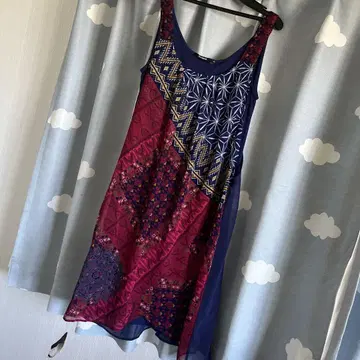 Desigual 슬리브리스 원피스 40 미사용
