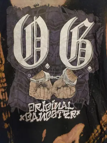 CLASS of 90년대 갱스터 티셔츠 XL
