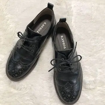 TODAY'S 투데이즈 레이스업 슈즈 블랙 24cm
