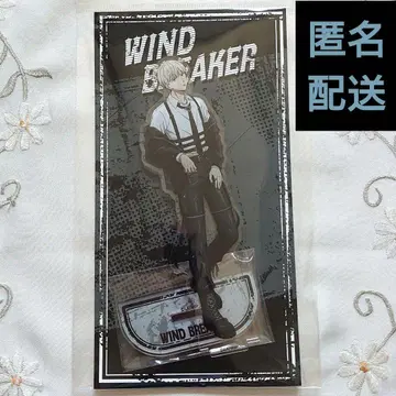 카지 렌 WIND BREAKER 아크릴 스탠드 락 레더 윈브레