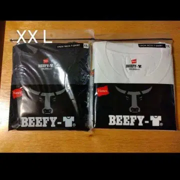 비피 2매 세트 블랙 화이트 남성용 티셔츠 반팔 XXL 모듬
