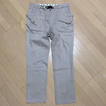 새상품급 CHUMS 팬츠 사이드 포켓 베이지 S