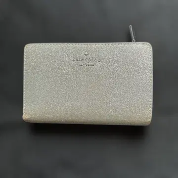 kate spade 실버 접이식 지갑