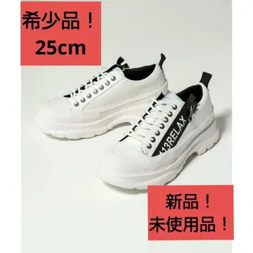새상품! 우노피우노우과레토레 릴랙스 댑 스니커즈 25cm