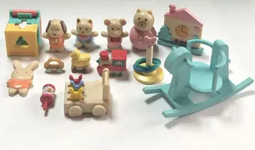 실바니안 패밀리 숲의 마켓 잡화 당시 물건 단종 미니어처
