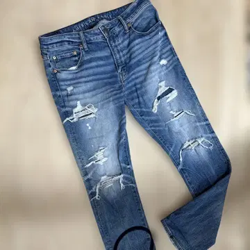 AMERICAN EAGLE 패치워크 애슬레틱 스키니 청바지