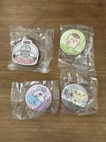 치이카와 쿠라스시 모몽가, 밤만쥬, 랏코, 가이산 캔뱃지 마그넷