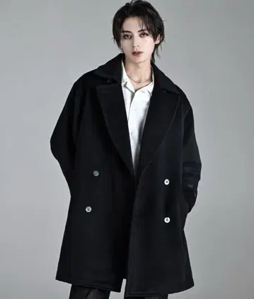 비버 멜톤 오버 P 코트