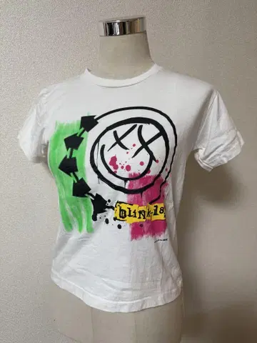 blink-182 티셔츠 밴딩 티셔츠