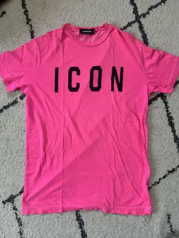 DSQUARED2 ICON 티셔츠 핑크 사이즈 L 새상품급