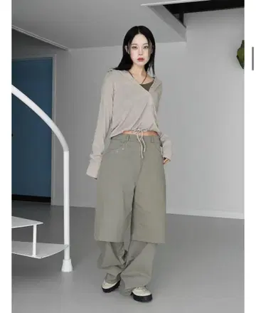 binary01 타미 레이어드 팬츠