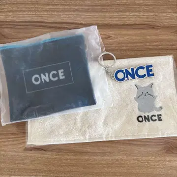 ONCE 스기모토 유지 굿즈 파우치 핸드 타월 키링