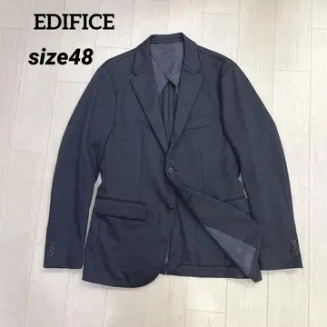 EDIFICE 에디피스 1버튼 캐주얼 자켓 48 네이비