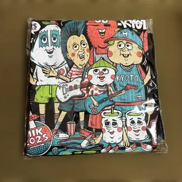 교토 대작전 2025 우시와카 T셔츠 블랙/XL