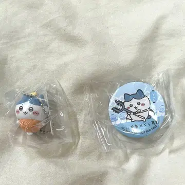 치이카와 쿠라스시 벳쿠라폰 피규어 캔뱃지 하치와레