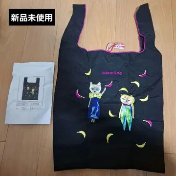 Ball & Chain 고양이 자수 에코백 미사용 새상품