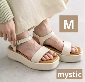 mystic 미스틱 통굽 스트랩 샌들 샌들
