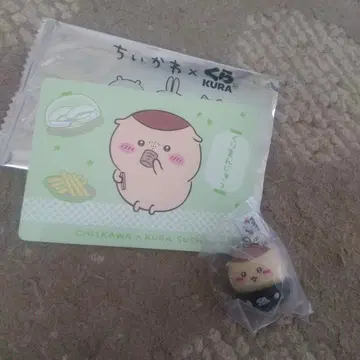 쿠라스시 밤만쥬 피규어 콜라보 메뉴 카드