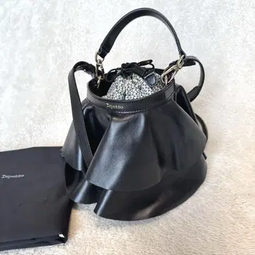 레페토 Envolee bag 가죽 프릴 2way