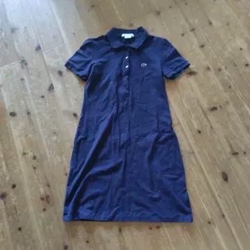 Lacoste 네이비 폴로 드레스 반팔