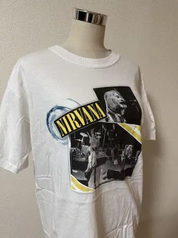 NIRVANA 밴딩 티셔츠