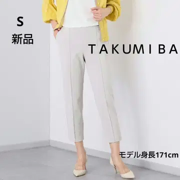 새상품 타쿠미바 접촉 냉감 수분 흡수 속건성 사라 드라이 이지 슬랙스 S