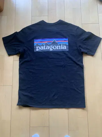 patagonia 파타고니아 블랙 티셔츠 M 레귤러 반팔