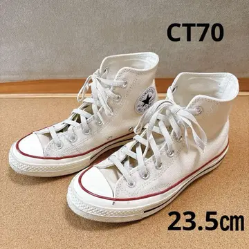 CONVERSE CT70 23.5cm 올스타 화이트 하이컷