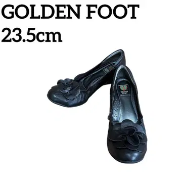 GOLDEN FOOT 골든 풋 발레 23.5 웨지 블랙