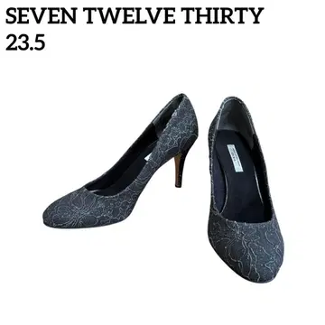 SEVEN TWELVE THIRTY 펌프스 결혼식 식 축하 드레스 라메