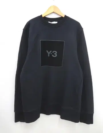 Y-3 Y-3 U SQUARE LOGO CREW SWEATSHIRT