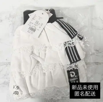 Darich 스포티 라인 프릴 미니 스커트 FREE WHT
