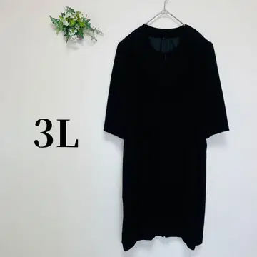 예복 (3L) 원피스 레이스 어깨 패드 반팔 빅사이즈