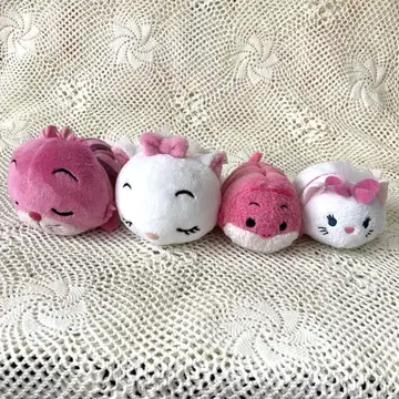 디즈니 치샤 고양이 마리 봉제 인형 세트