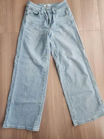 SOMETHING LISA WIDE MIDRISE 28 라이트 블루