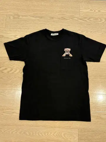오니츠카타이거 티셔츠 블랙 남성용 L