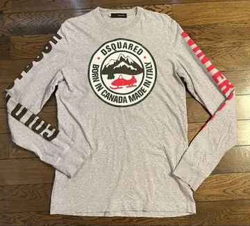 DSQUARED2 디스퀘어드 롱 T 컷 티셔츠 사이즈 L