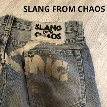 SLANG FROM CHAOS 데미지 데님