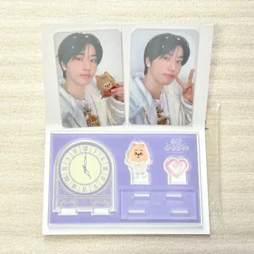 straykids 5clock 펜미 아크릴 스탠드 혜택 트레이딩 카드 한