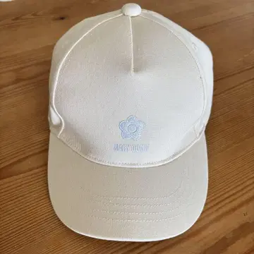 Mary Quant 마리 콴트 자수 로고 크림색 캡