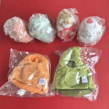ATC 쥐 봉제 인형 & 인형옷 컬렉션 2 전체 6종류 세트 가챠