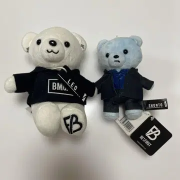 BMSG 비 퍼스트 LEO&SHUNTO 봉제 인형 곰 낱개 판매 가능