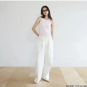 searoomlynn 포켓 워크 wash 볼륨 팬츠
