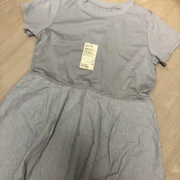 무인양품 냉감 반팔 원피스