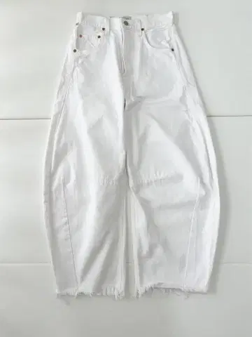 시티즌 오브 휴머니티 화이트 데님 25 커브 데미지